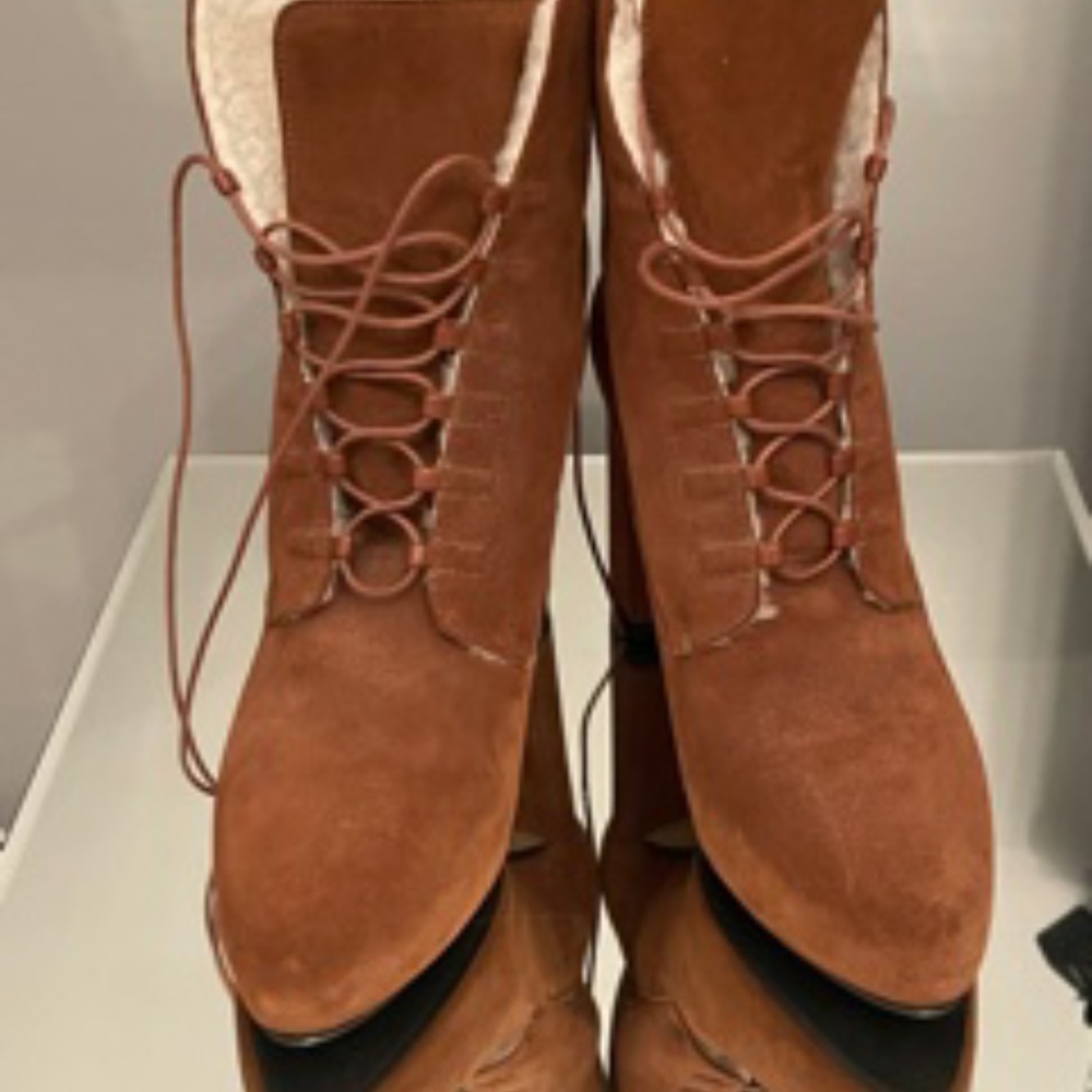 Diane Von Furstenberg Suede ankle boots